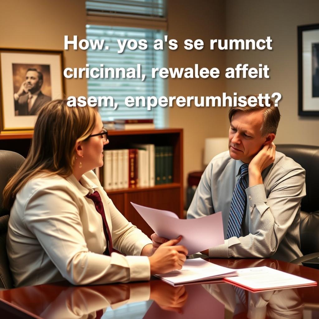 How does a criminal record affect employment in Maryland