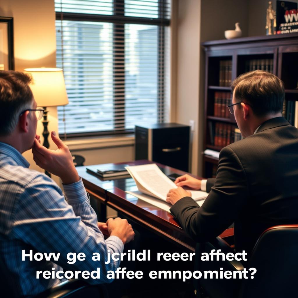 How does a criminal record affect employment in New Jersey