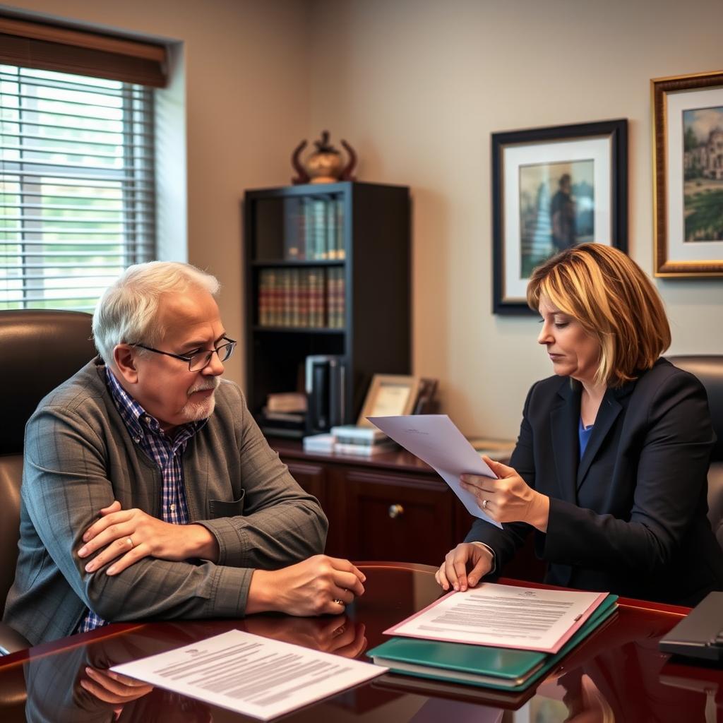 How is child custody decided in Caroline County