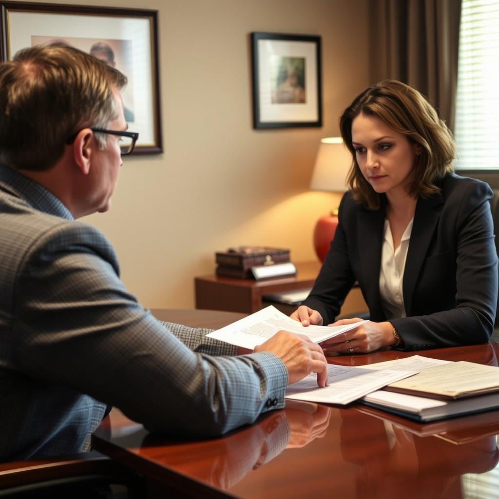 How is child custody decided in Dinwiddie County