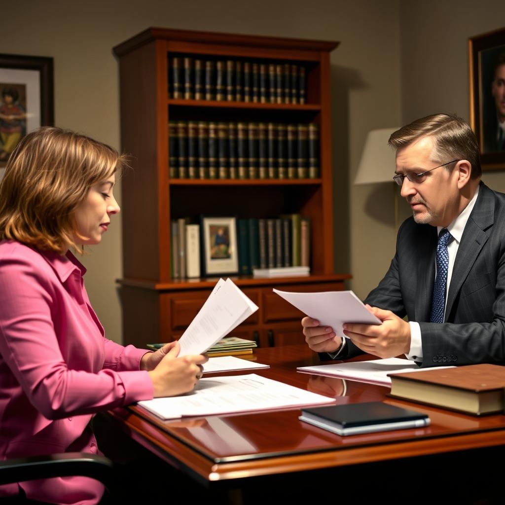 How is child custody decided in Livingston County