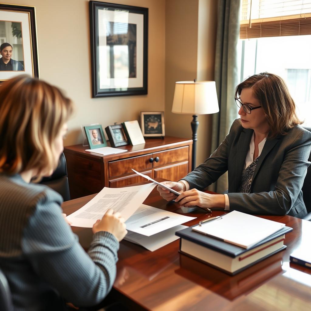 How is child custody decided in Washington County