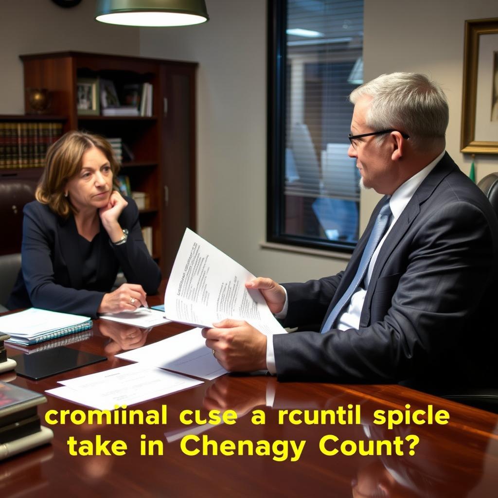 How long does a criminal case take in Chenango County