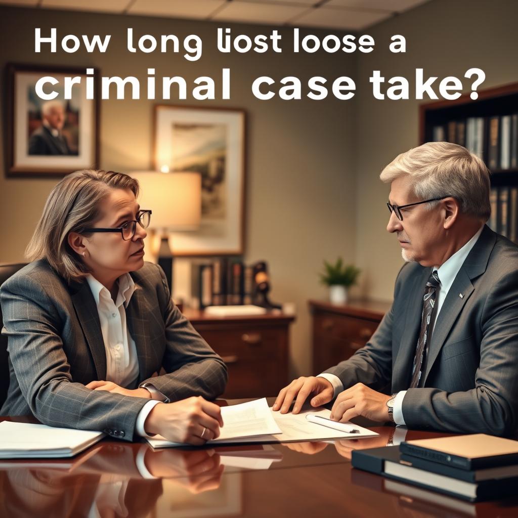 How long does a criminal case take in Livingston County