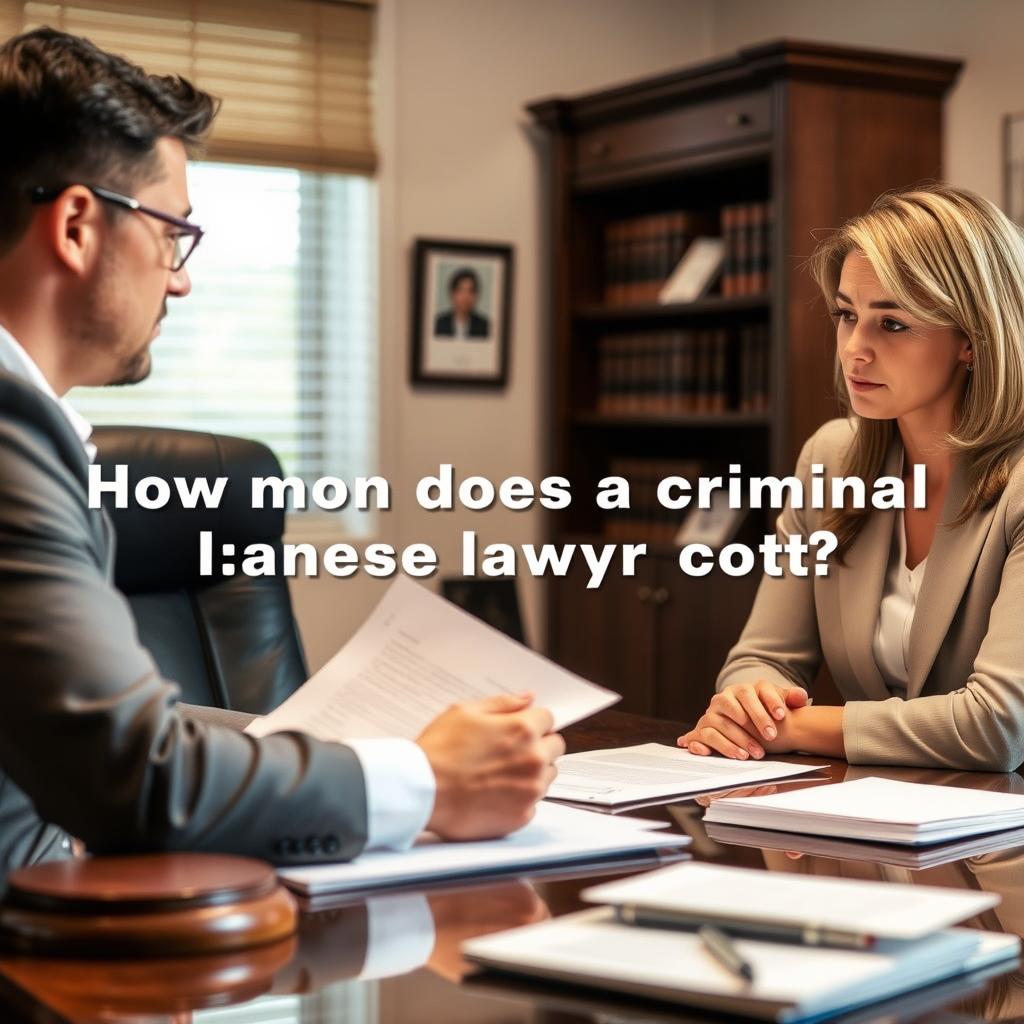 How much does a criminal defense lawyer cost in Livingston County